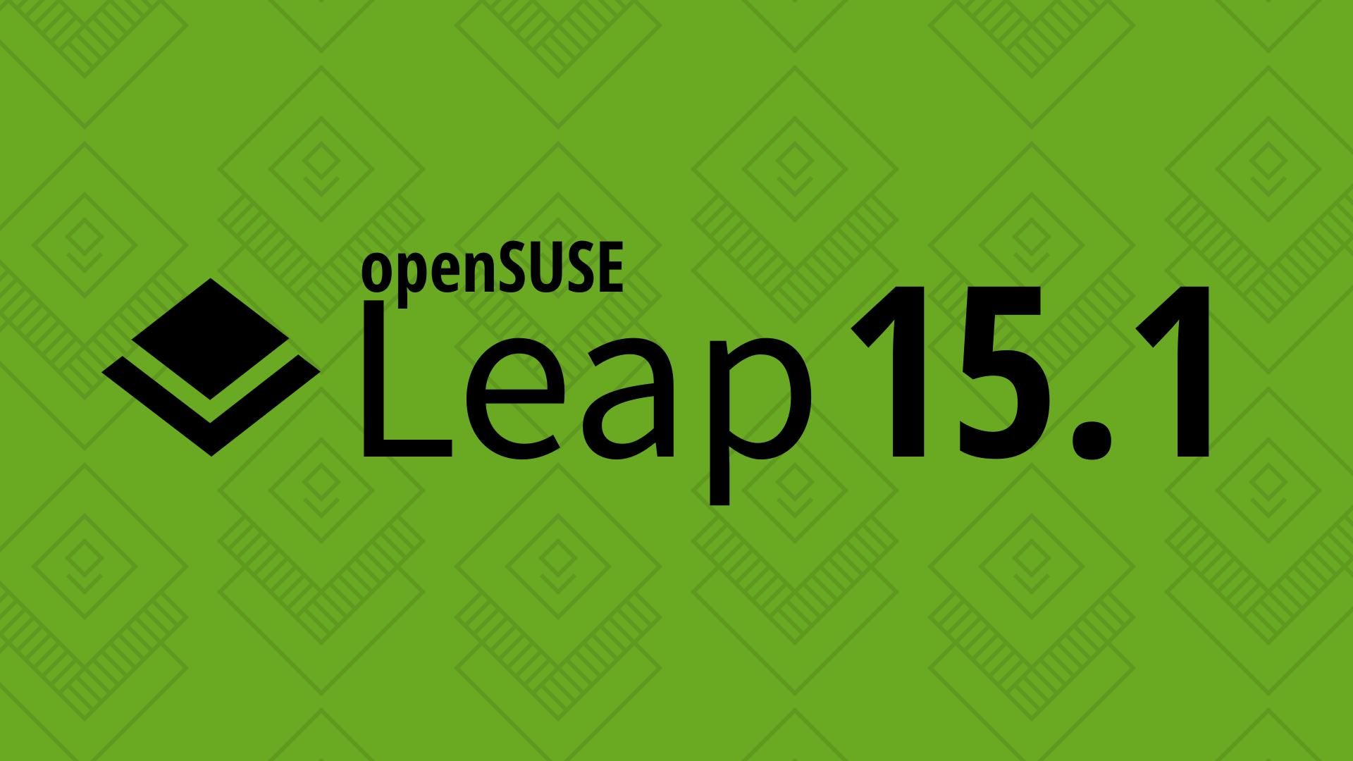 OpenSUSE Leap15.1 に再度変更