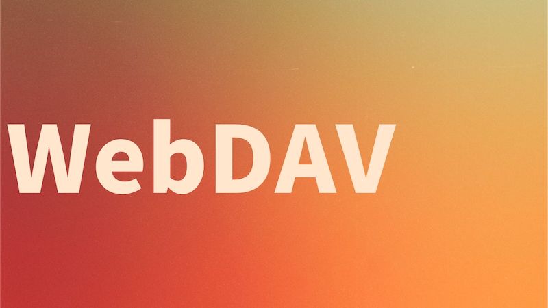 WebDAV は不安定？